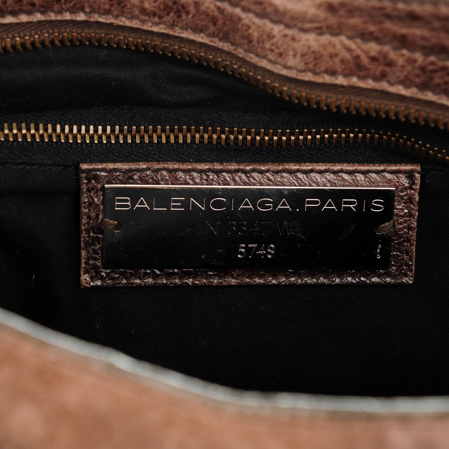 Balenciaga Chevre Classic Hardware City Olive Brown 6 of 7