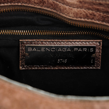 Balenciaga Chevre Classic Hardware City Olive Brown 6 of 7