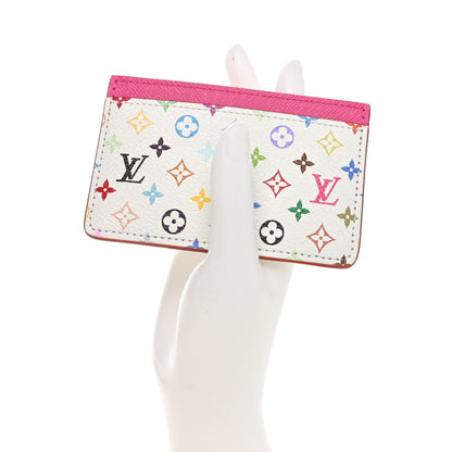 Louis Vuitton LV X TM Monogram Multicolor Card Holder Kawaii Pink 2 of 8