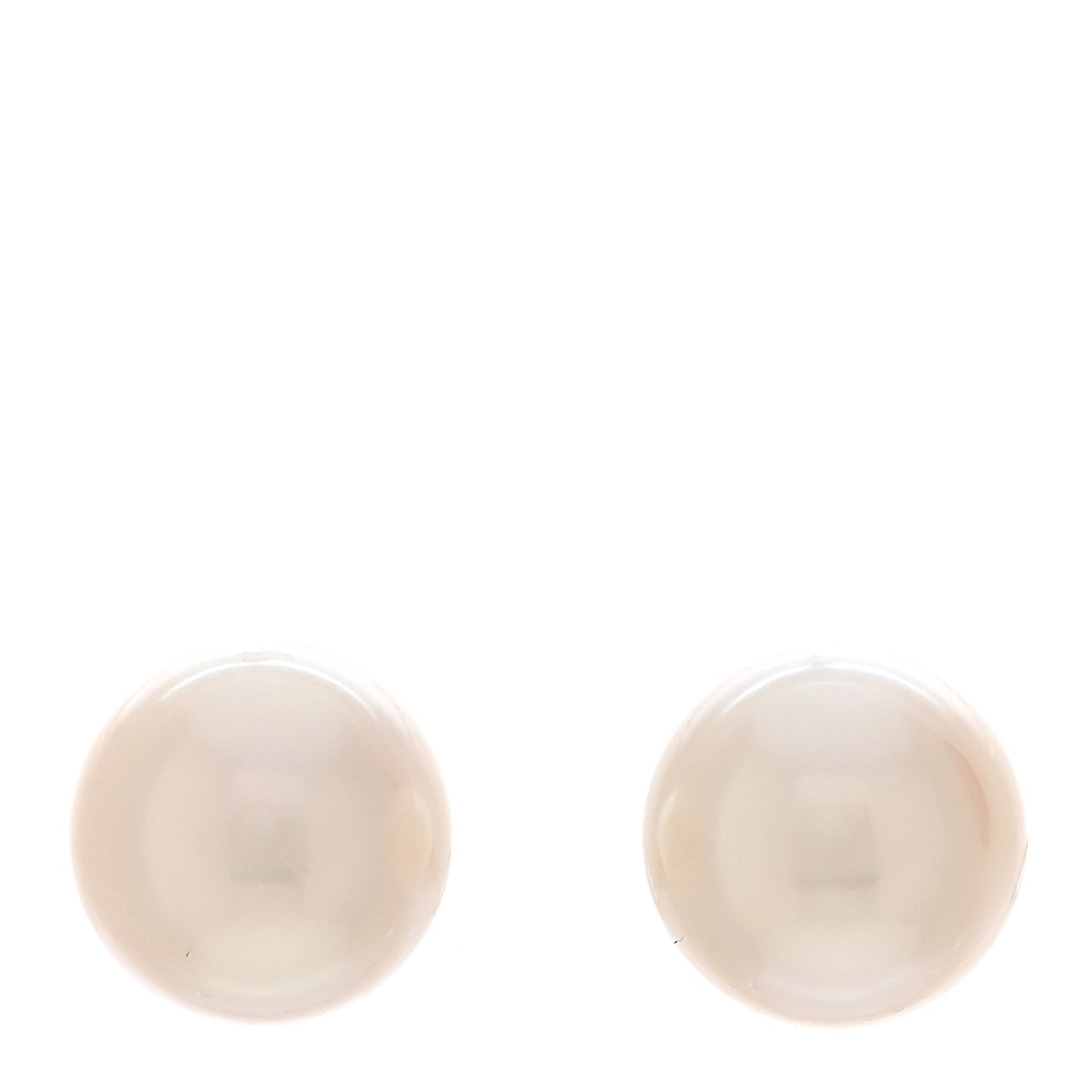 18K White Gold Akoya Pearl 8.5-9mm Earrings