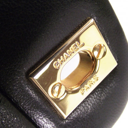 Chanel Vintage Leather Classic Flap Black 12 of 13