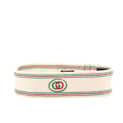 Gucci Cotton Elastic Interlocking G Headband L Multicolor 3 of 5