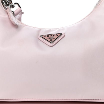 Prada Nylon Re-Edition 2005 Shoulder Bag Alabastro 15 of 16