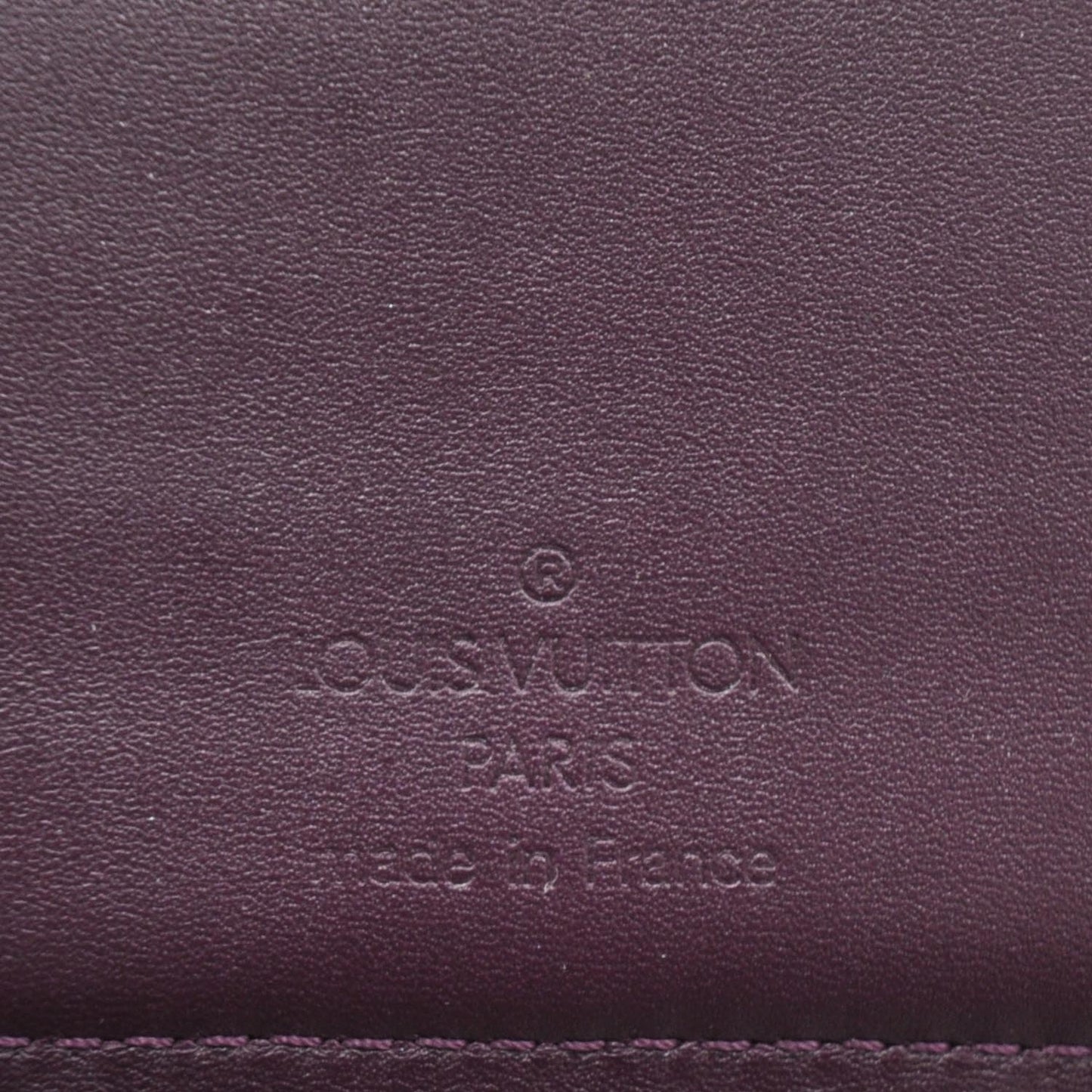 Vernis French Purse Wallet Violet