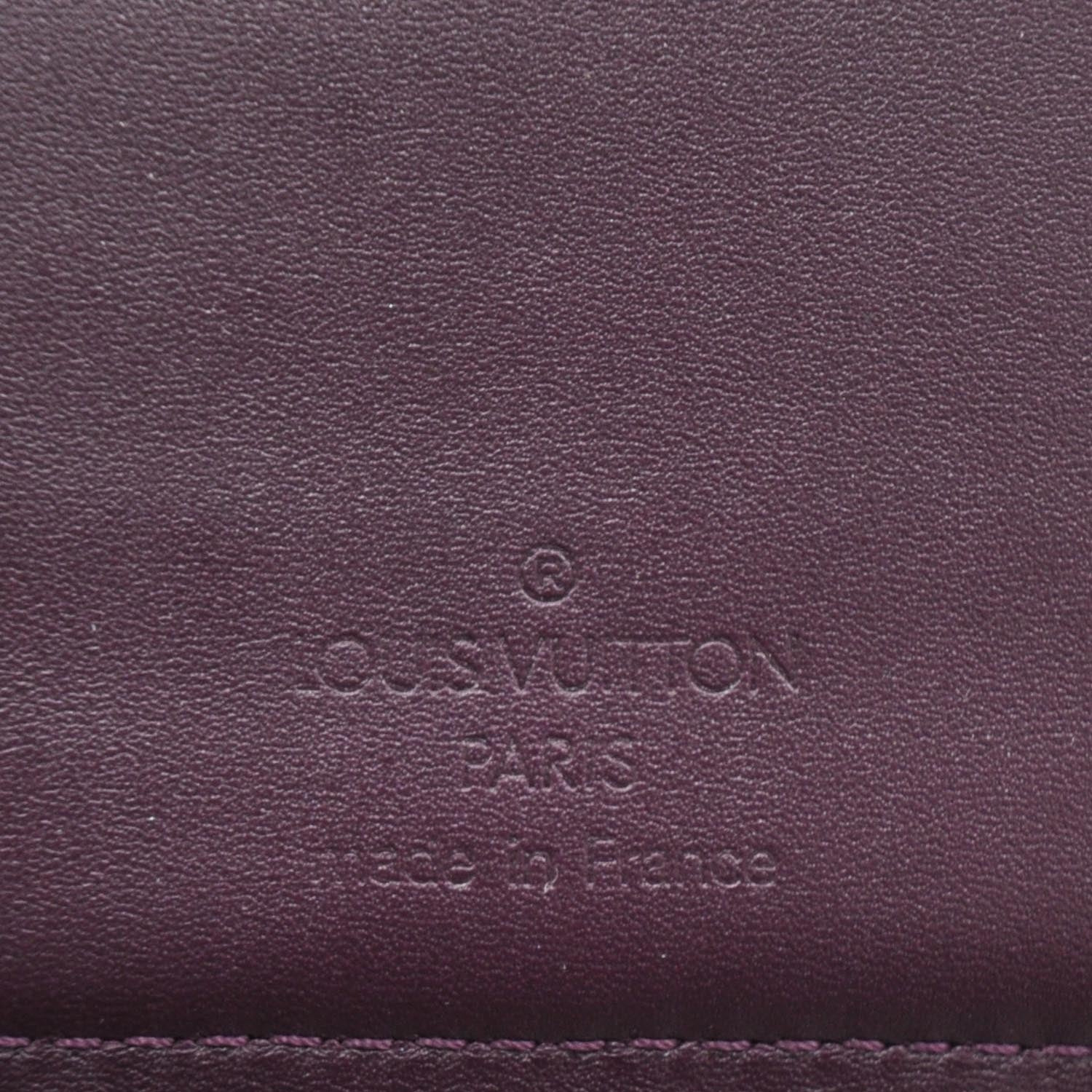 Louis Vuitton Vernis French Purse Wallet Violet 6 of 7