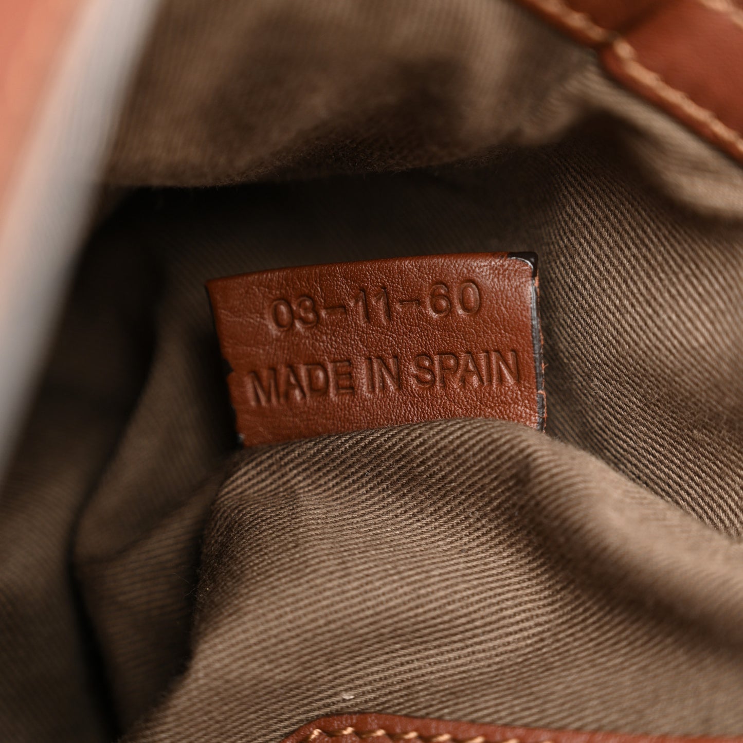 Calfskin Small Marcie Round Crossbody Bag Caramel