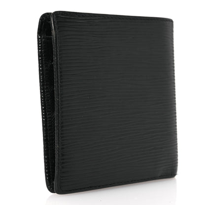 Louis Vuitton Epi Marco Wallet Black 3 of 12