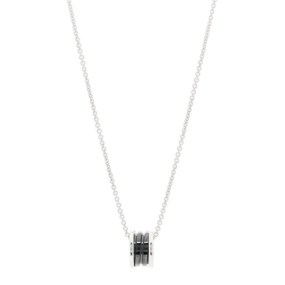 Bulgari Sterling Silver Ceramic Save The Children Pendant Necklace 1 of 6