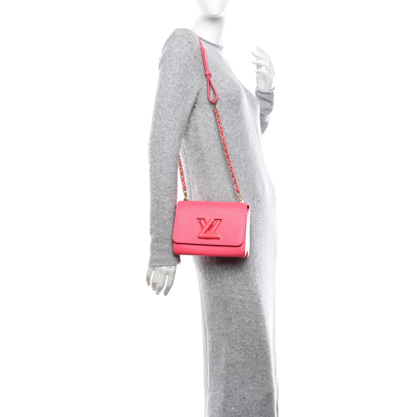 Epi Twist Shoulder Bag PM Dragon Fruit