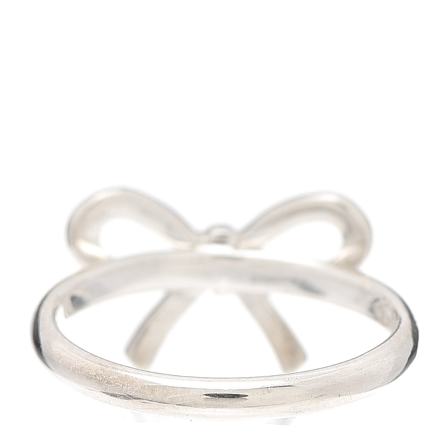 Sterling Silver Bow Ring 50 5.5
