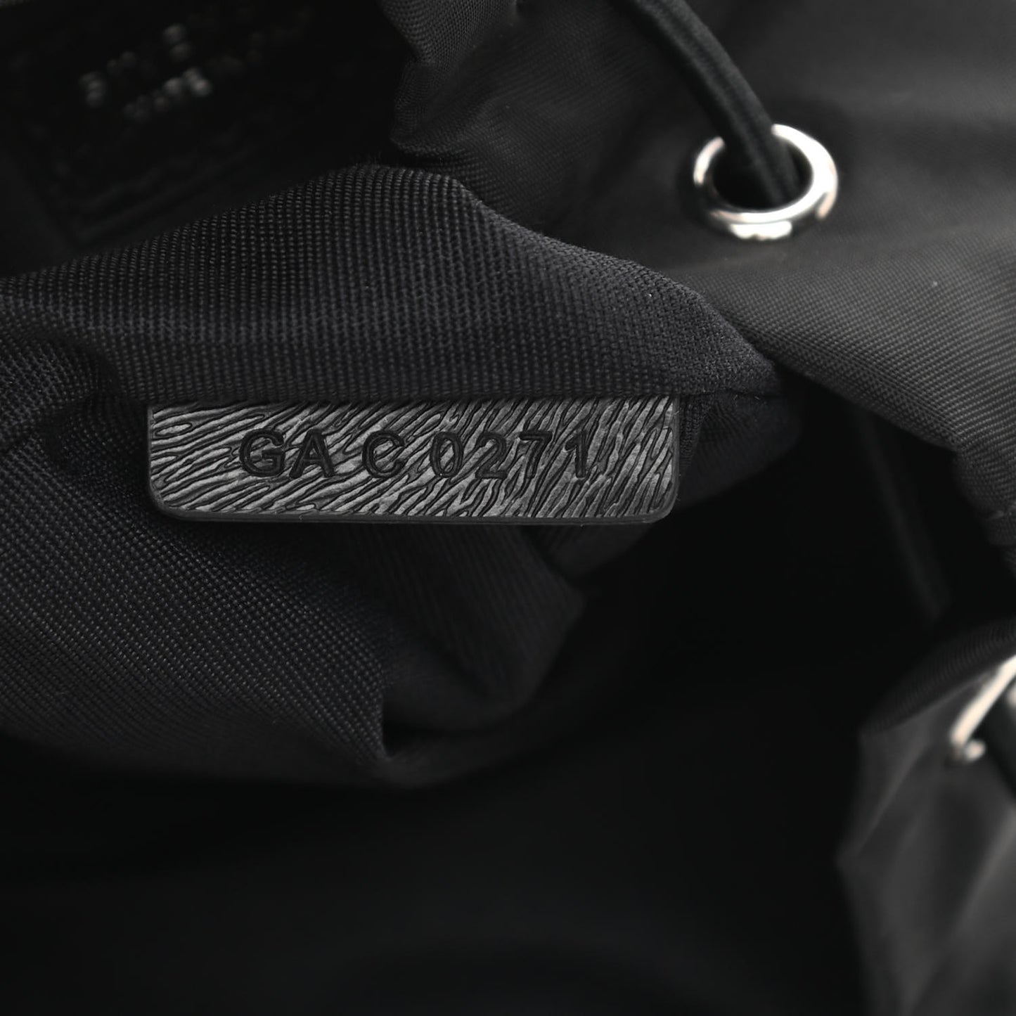 Nylon Light 4G Bucket Bag Black