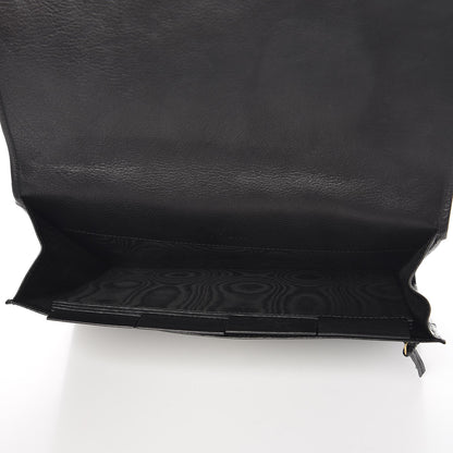 Saint Laurent Calfskin Muse Zip Clutch Black 5 of 7