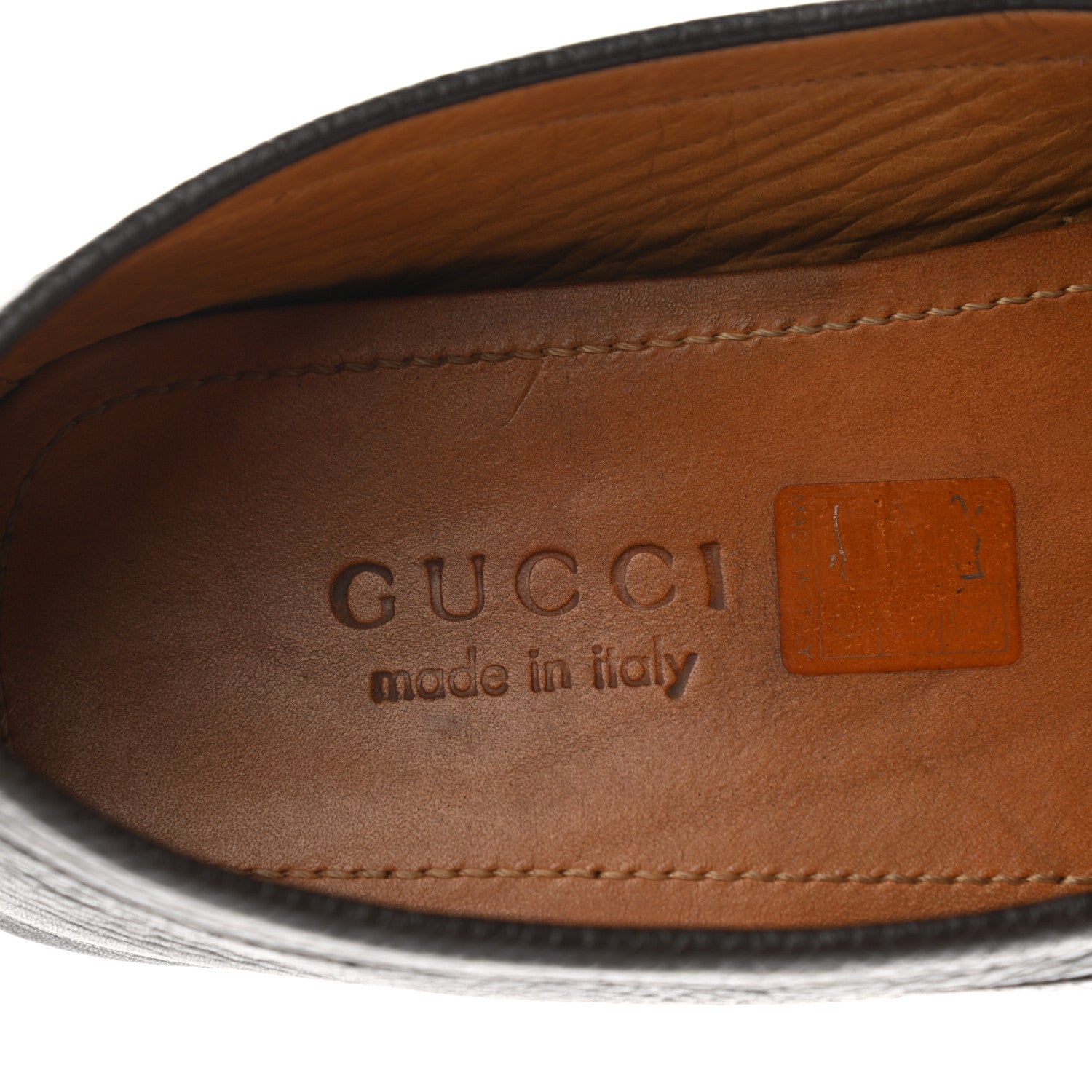 Gucci Calfskin Web Mens Horsebit Driver Loafers 8 Cocoa 7 of 9
