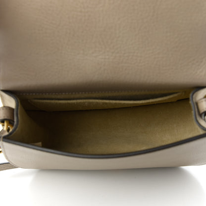 Chloe Calfskin Suede Medium Nile Bracelet Bag Motty Grey 5 of 10