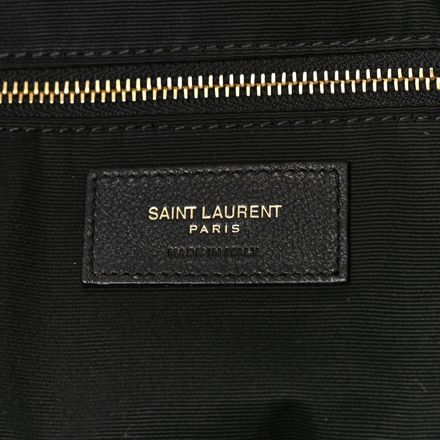 Saint Laurent Lambskin Quilted Maxi Icare Shopping Tote Black 7 of 9