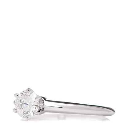 Tiffany Platinum Diamond .48ct Solitaire Engagement 49 4.75 3 of 7