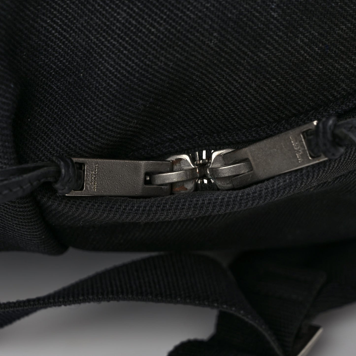 Twill Patches City Backpack Black