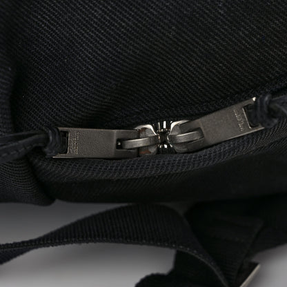Saint Laurent Twill Patches City Backpack Black 12 of 12