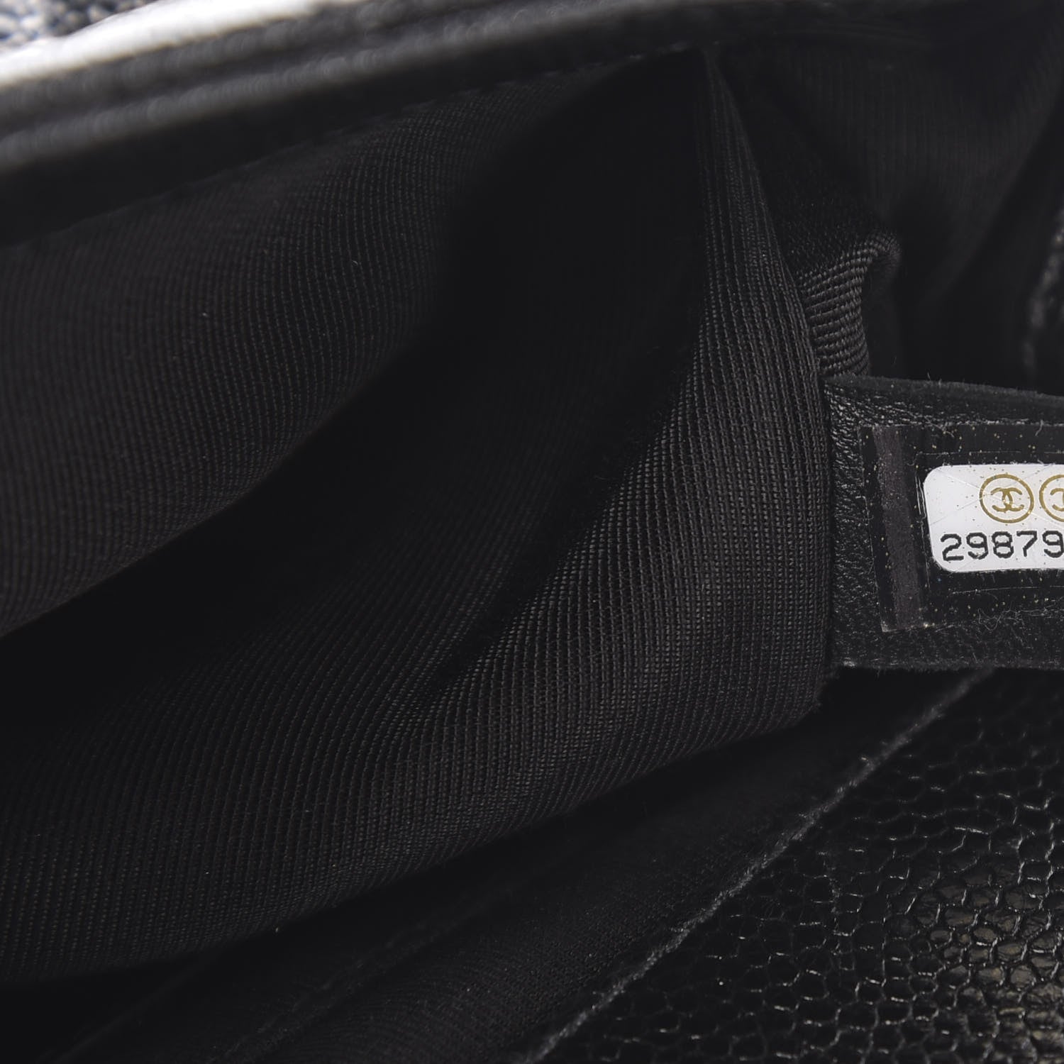 Chanel Caviar Quilted Incognito Mini Square Flap Black 7 of 11
