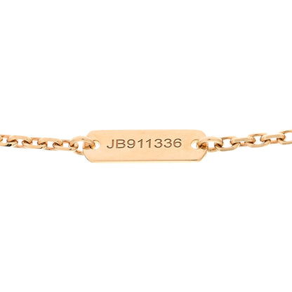 Van Cleef & Arpels 18K Yellow Gold Vintage Alhambra Pendant Necklace 4 of 6