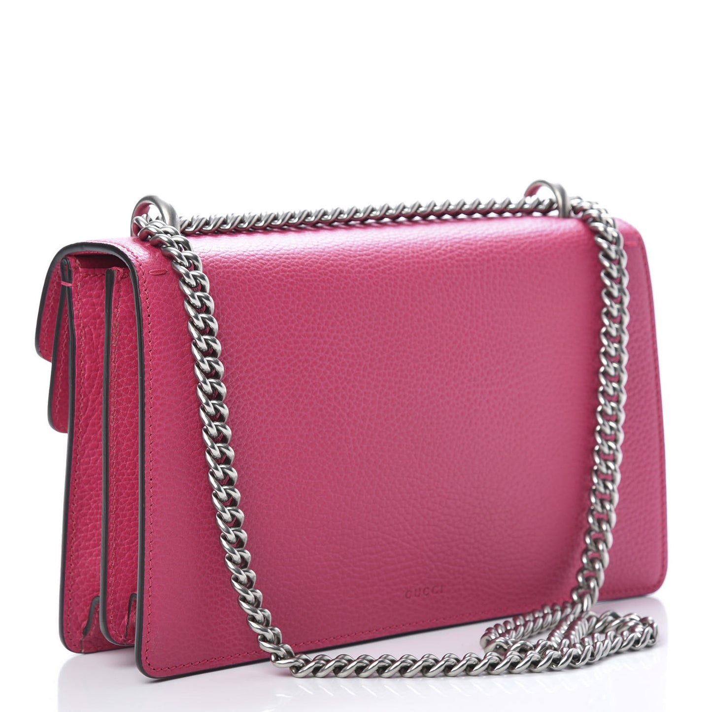 Dollar Calfskin Small Dionysus Shoulder Bag Box Pink