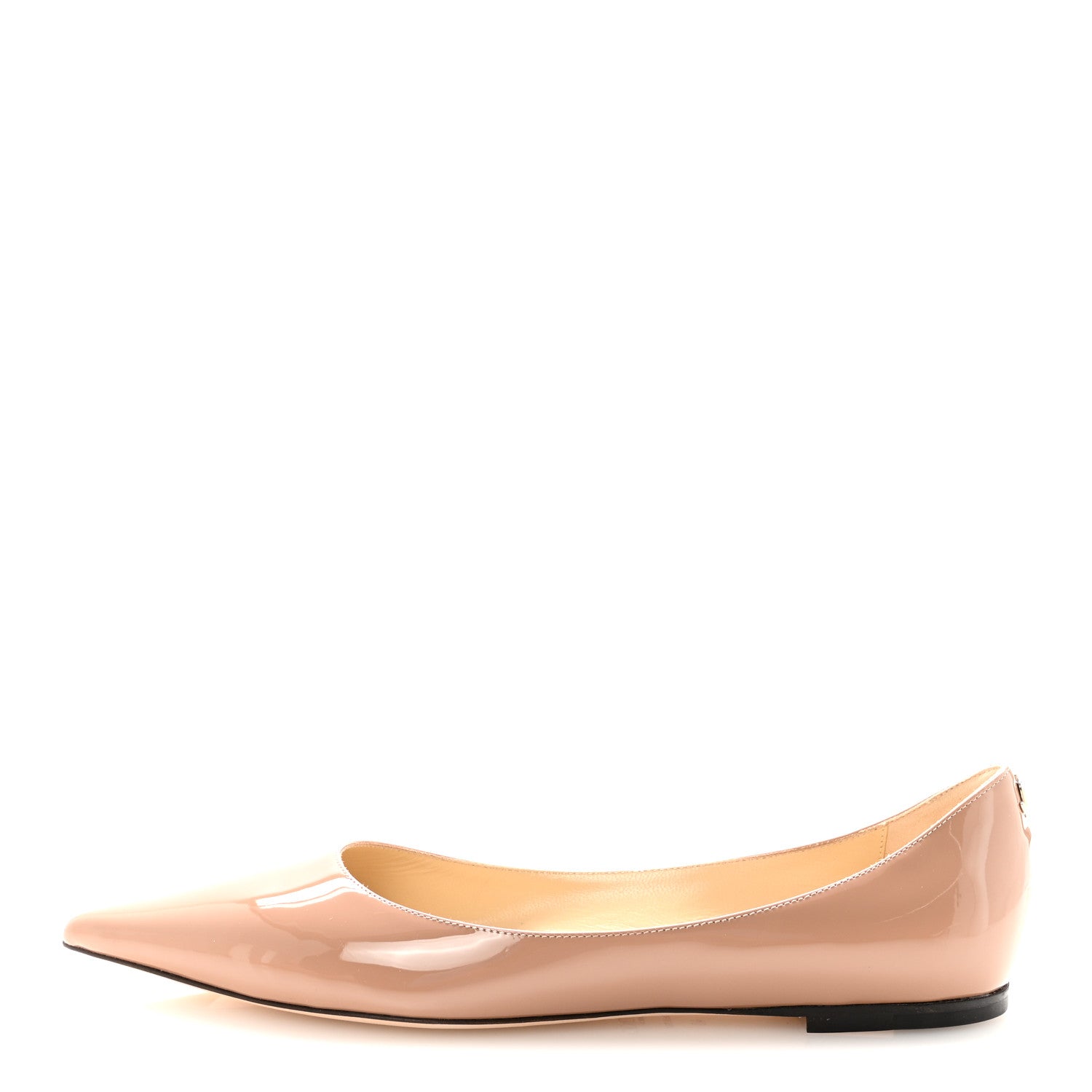 Jimmy Choo Patent Love Flats 40 Ballet Pink 1 of 9