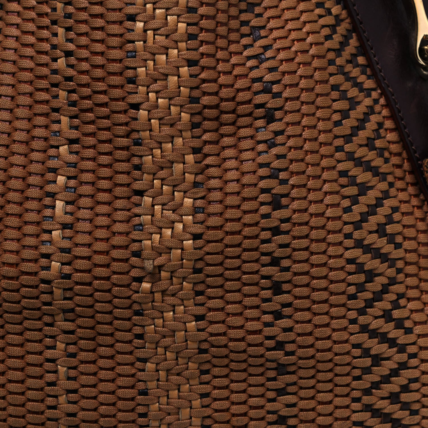 Gucci Woven Medium Pelham Shoulder Bag Dark Brown 7 of 11