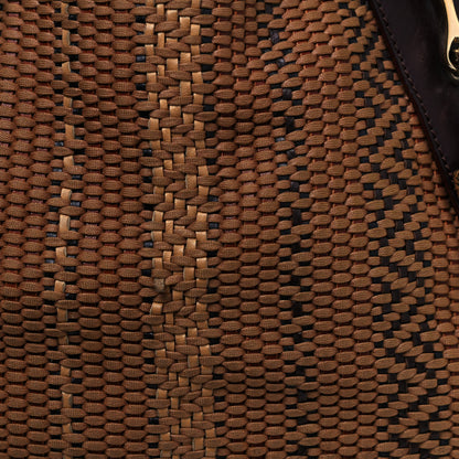 Gucci Woven Medium Pelham Shoulder Bag Dark Brown 7 of 11