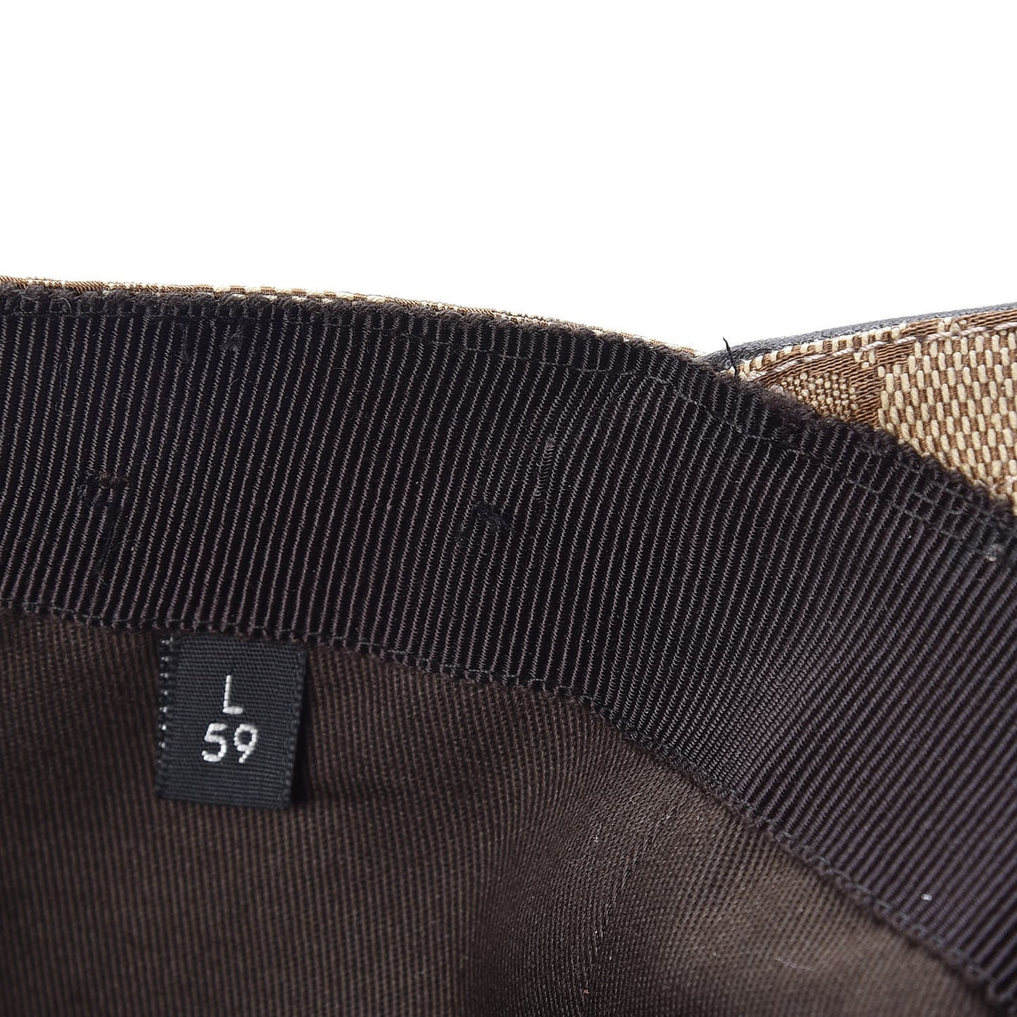 Monogram Web Baseball Hat L Beige Cocoa