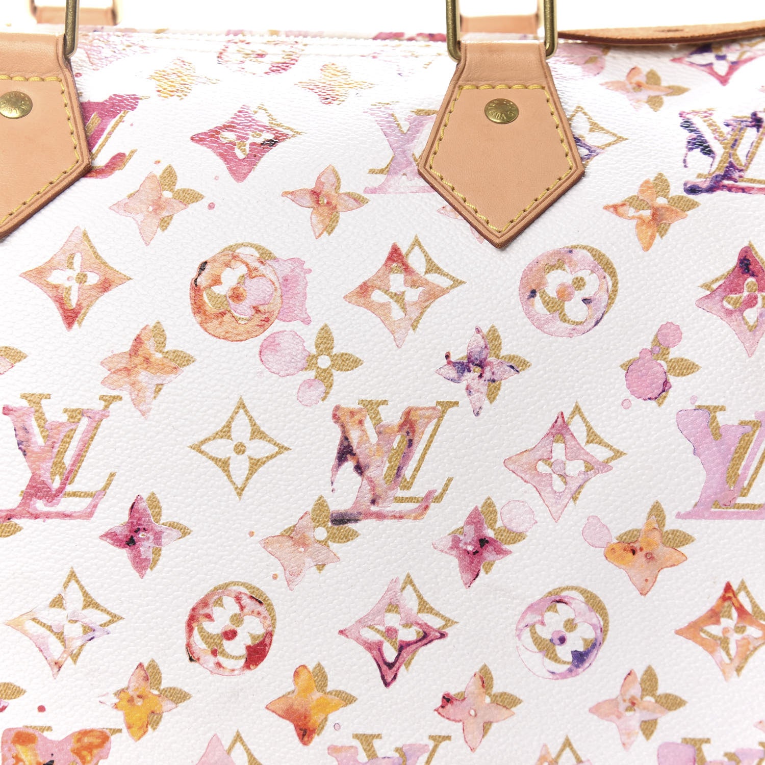 Louis Vuitton Watercolor Aquarelle Speedy 35 White 10 of 10
