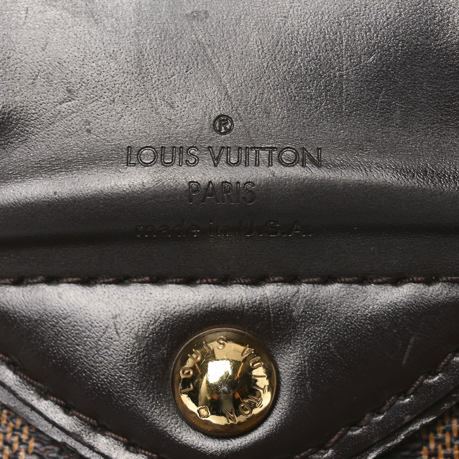 Louis Vuitton Damier Ebene Sistina MM 6 of 11