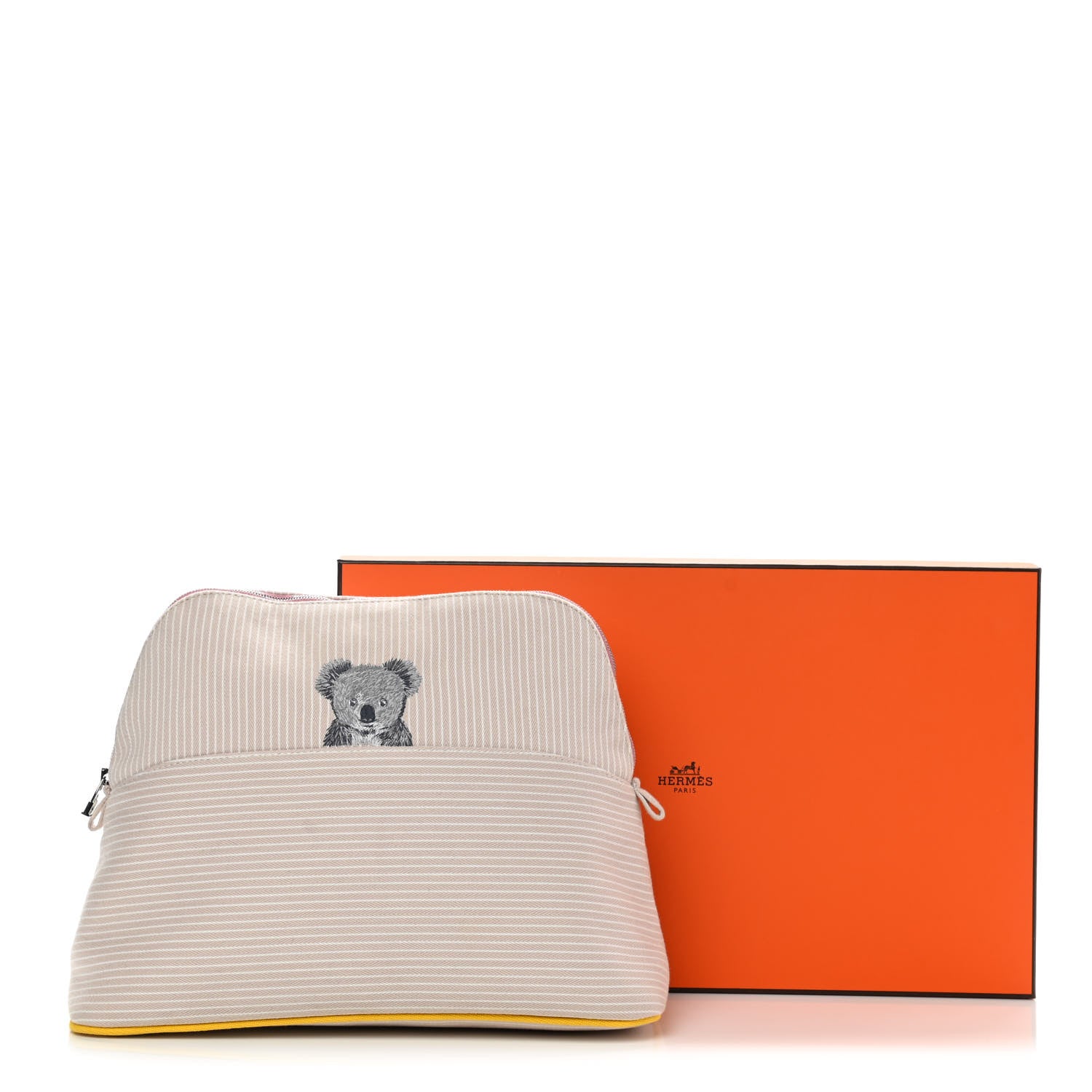 Hermes Cotton Stripe Bolide Passe-Passe Case 9 of 9