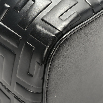 Fendi Vitello Liberty F is Fendi FF 1974 Embossed Mini Mon Tresor Bucket Bag Black 8 of 11