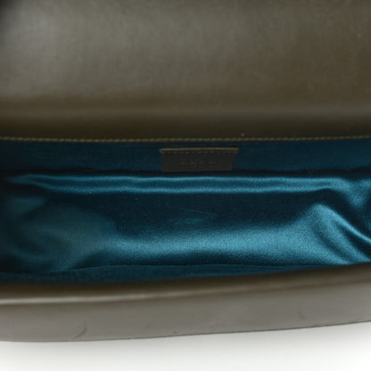 Gucci Velvet Moon Calfskin Crystal GG Monogram Small Dionysus Shoulder Bag Dark Olive Rose Gold 4 of 11