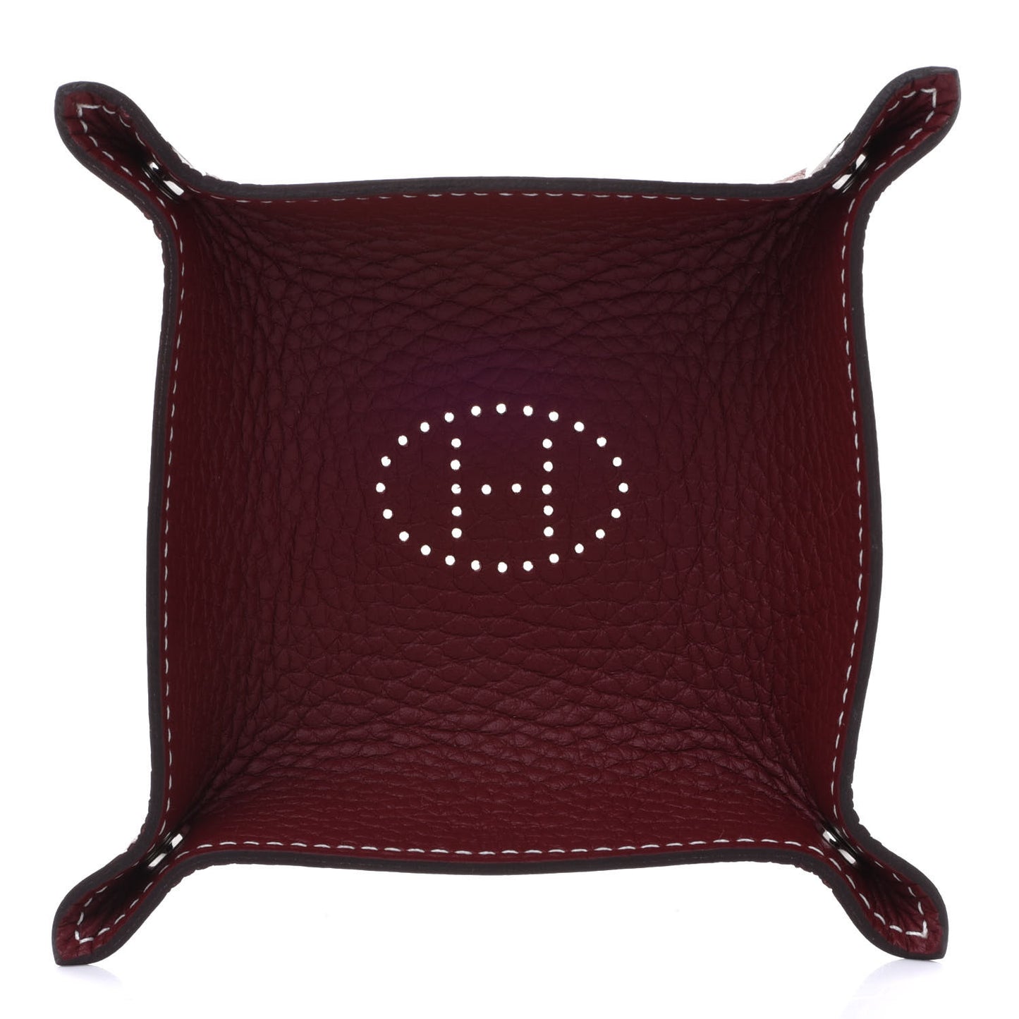 Taurillon Clemence Mises et Relances Change Tray Rouge H