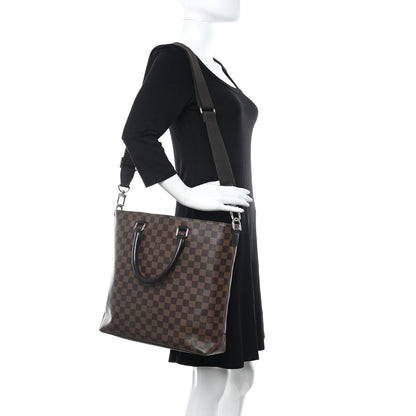 Louis Vuitton Damier Ebene Jake Tote 2 of 11