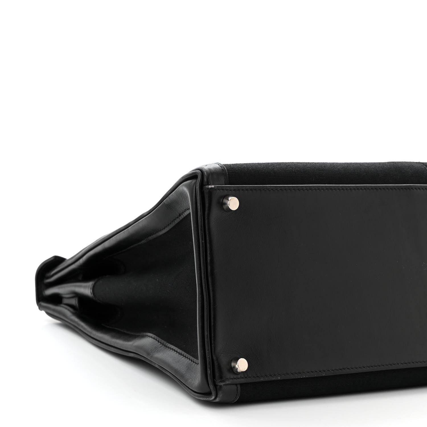 Hermes Box Toile Lakis Kelly 40 Black 9 of 11