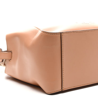 Stella McCartney Eco Alter Nappa Perforated Logo Linea Shoulder Bag Camel 9 of 10
