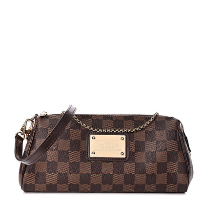 Louis Vuitton Damier Ebene Eva Clutch 1 of 9