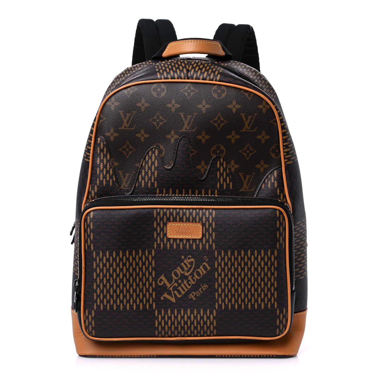 X NIGO Giant Damier Ebene Monogram Campus Backpack