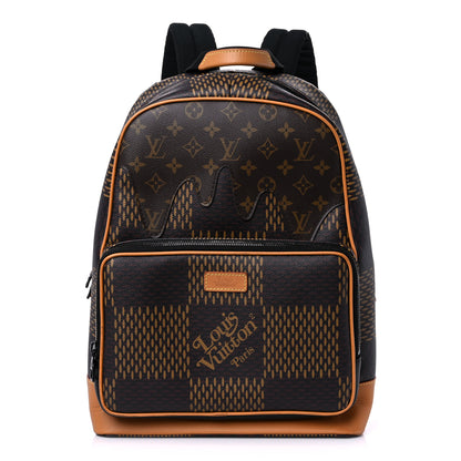 Louis Vuitton X NIGO Giant Damier Ebene Monogram Campus Backpack 1 of 12