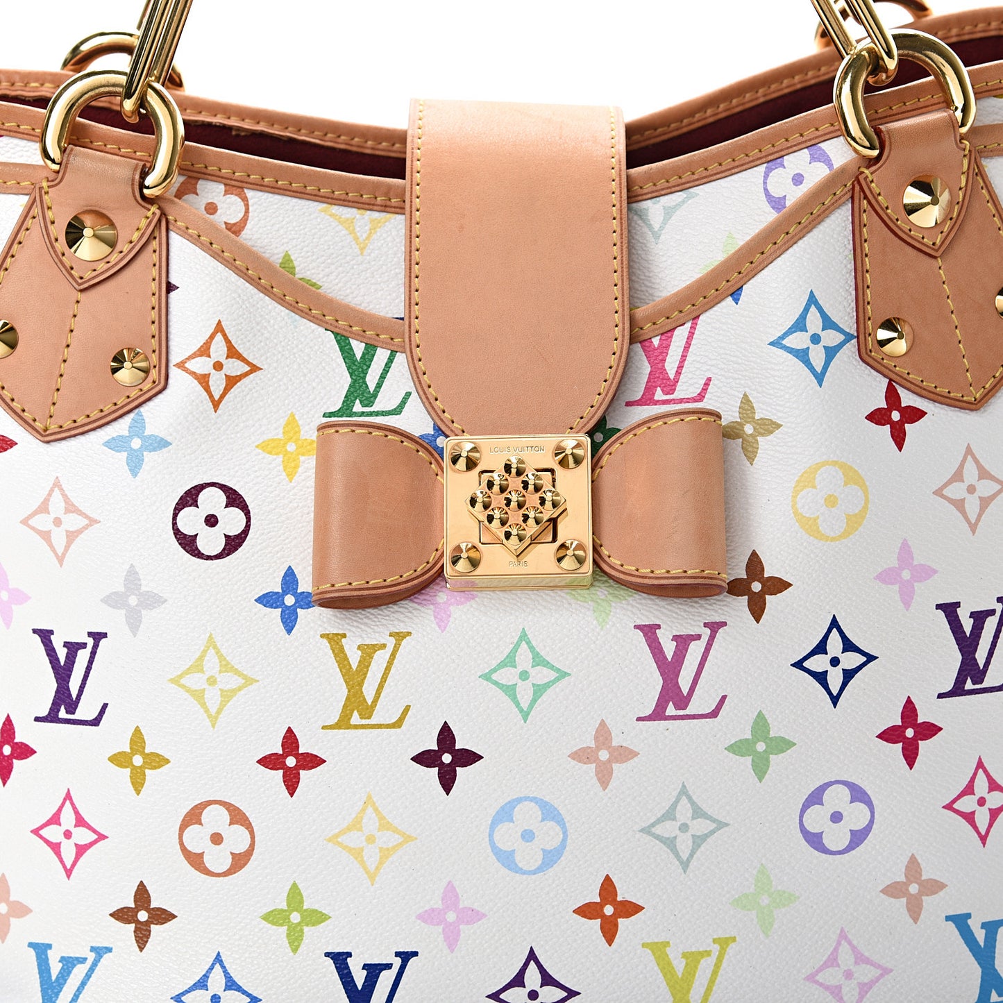 Monogram Multicolor Annie GM White