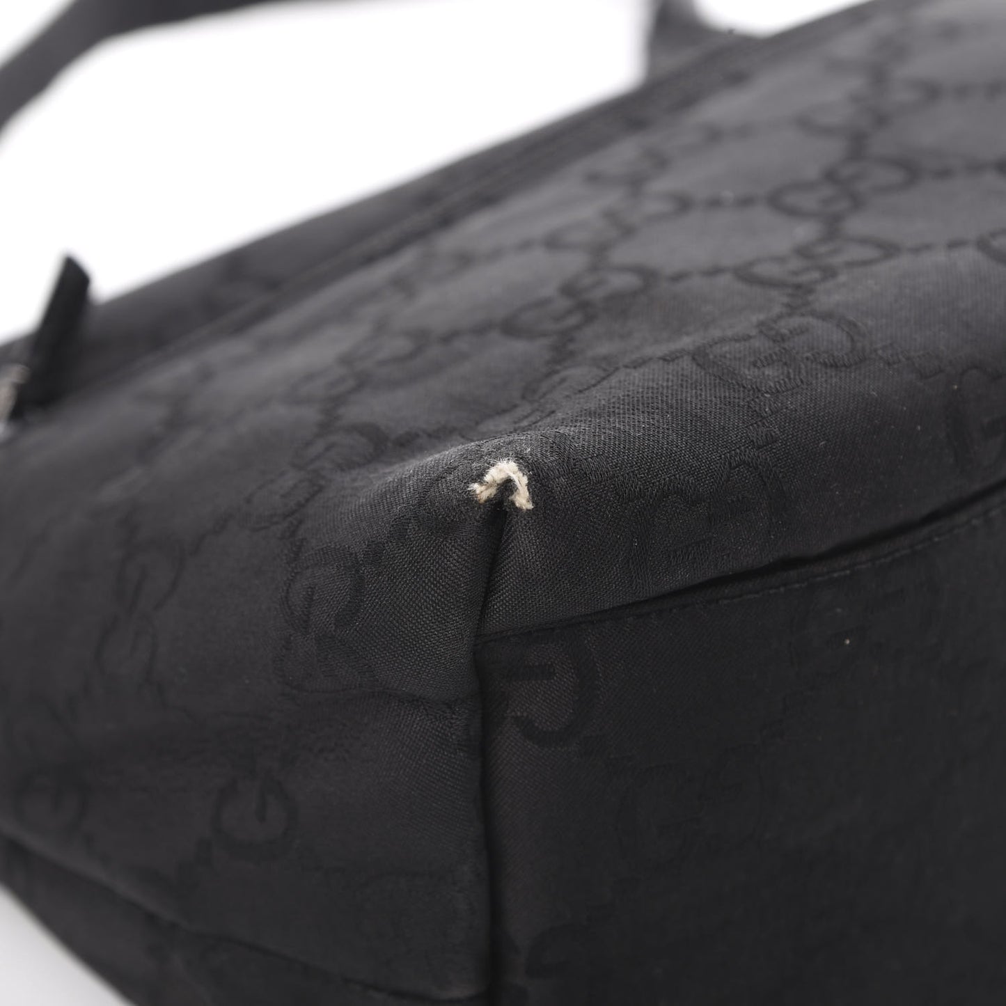 Nylon Monogram Small Hobo Black