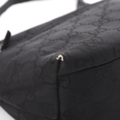 Gucci Nylon Monogram Small Hobo Black 9 of 15
