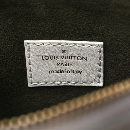Louis Vuitton Lambskin Embossed Monogram Coussin BB White 8 of 12