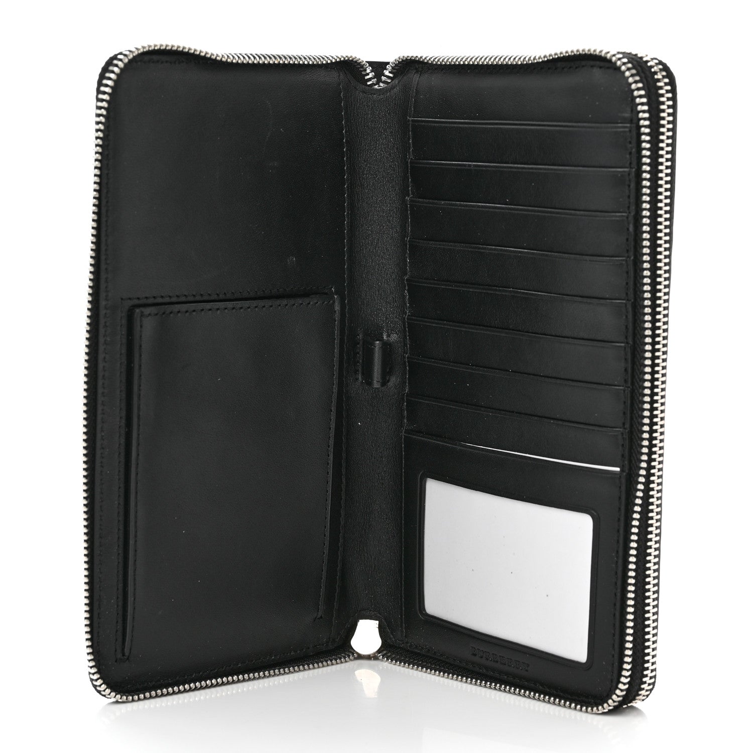 Burberry London Check Travel Wallet Navy Black 5 of 9