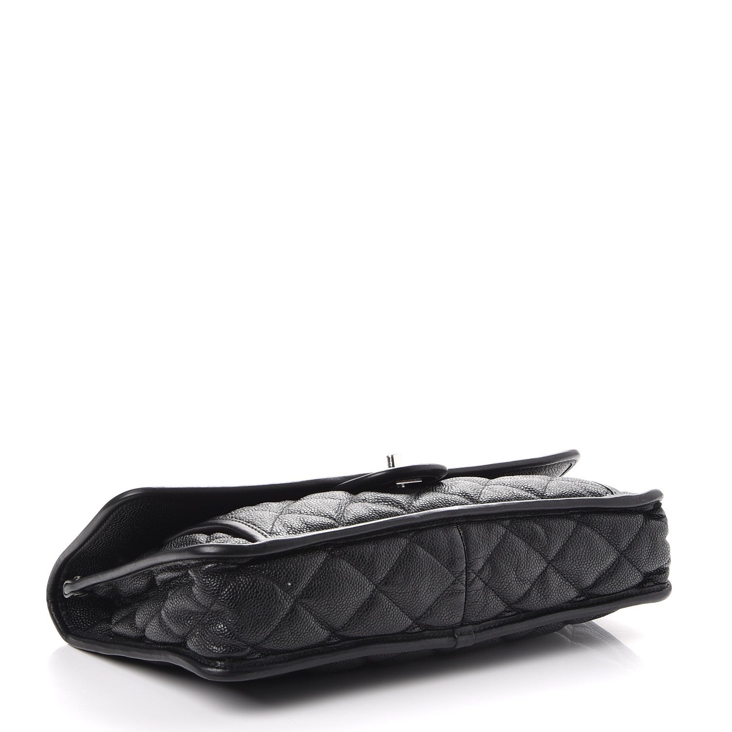 Chanel Caviar Quilted Large French Riviera Flap Black 5 of 13