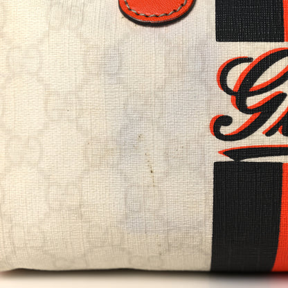 Gucci GG Plus Monogram Web Stripe Small Joy Boston Orange 16 of 22