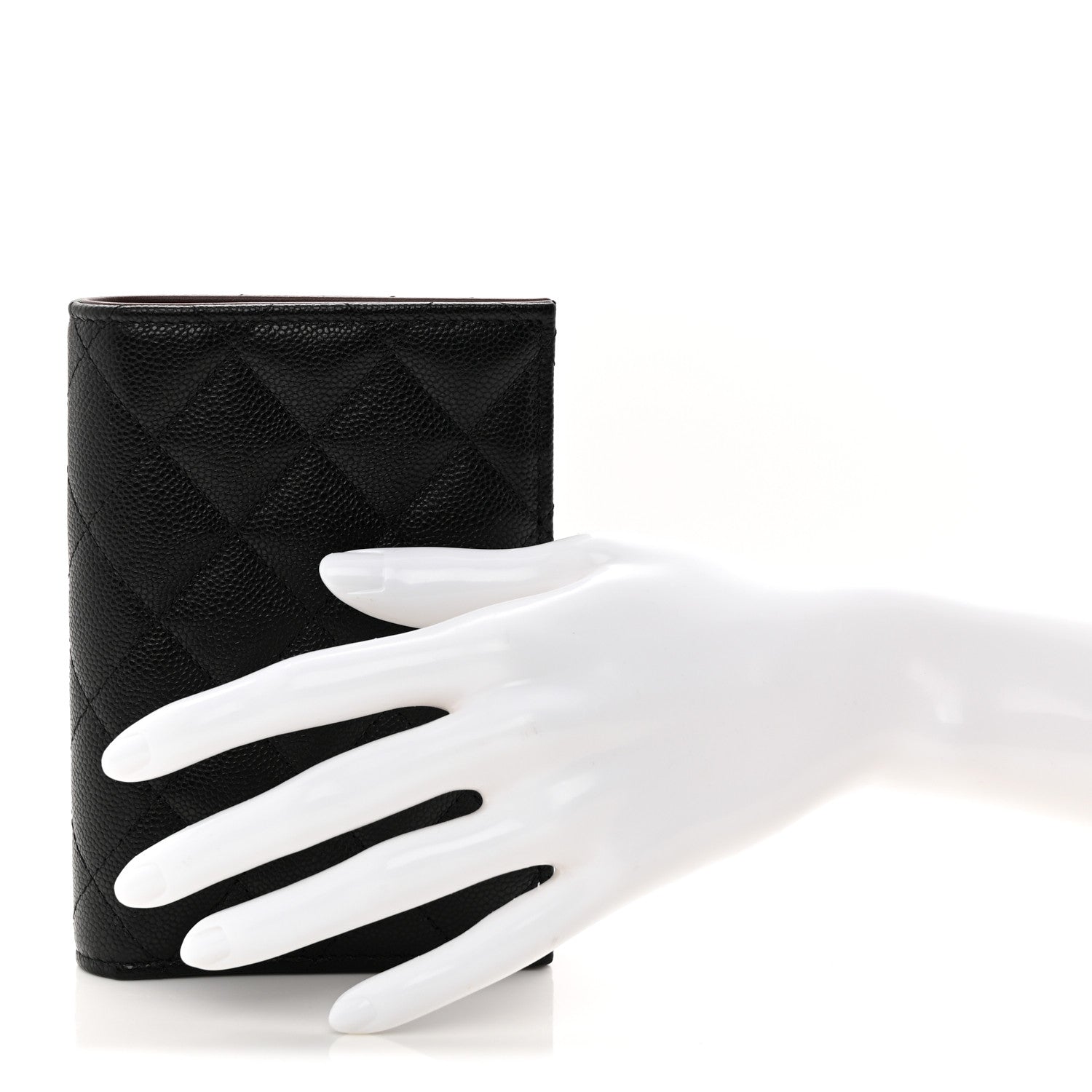 Chanel Caviar Quilted Passport Holder Black 2 of 9