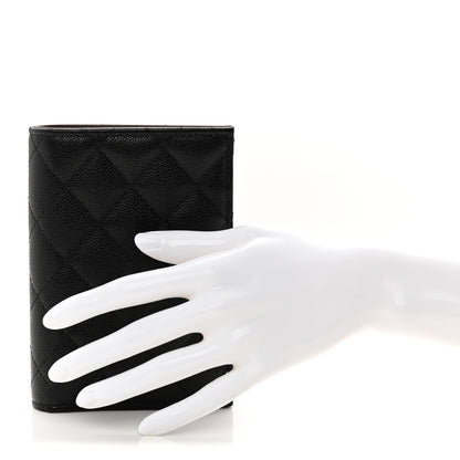 Chanel Caviar Quilted Passport Holder Black 2 of 9